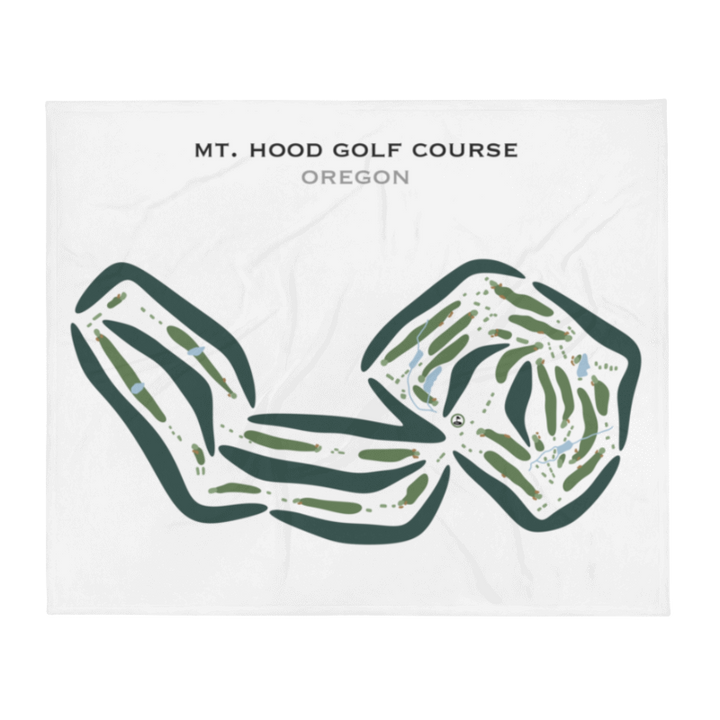 Mt. Hood Golf Course, Oregon - Printed Golf Courses