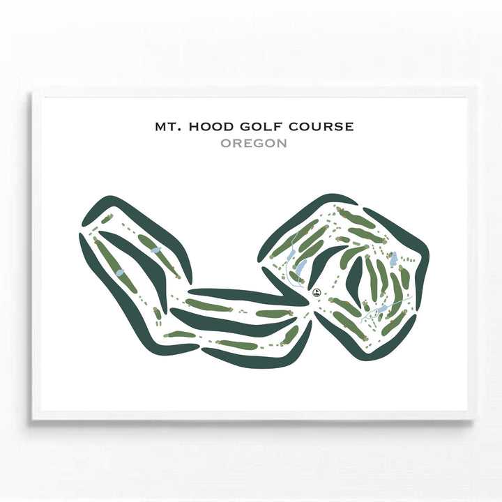 Mt. Hood Golf Course, Oregon - Printed Golf Courses