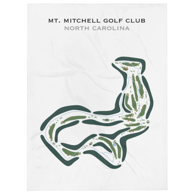Mt Mitchell Golf Club, North Carolina - Printed Golf Courses