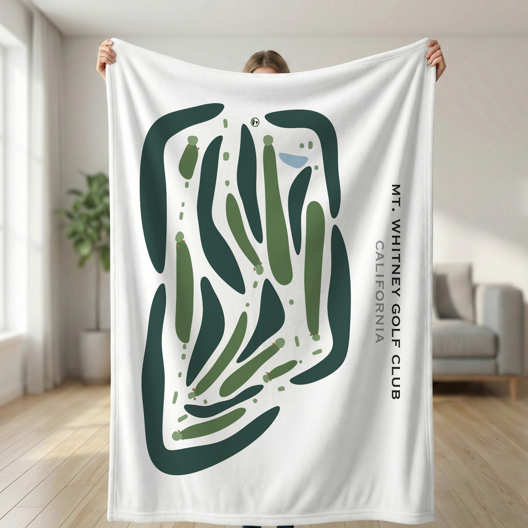 Mt. Whitney Golf Club, California - Printed Golf Courses