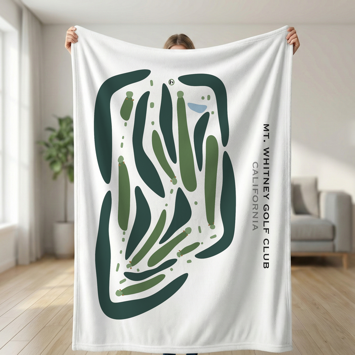 Mt. Whitney Golf Club, California - Printed Golf Courses