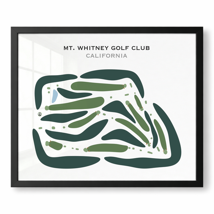 Mt. Whitney Golf Club, California - Printed Golf Courses