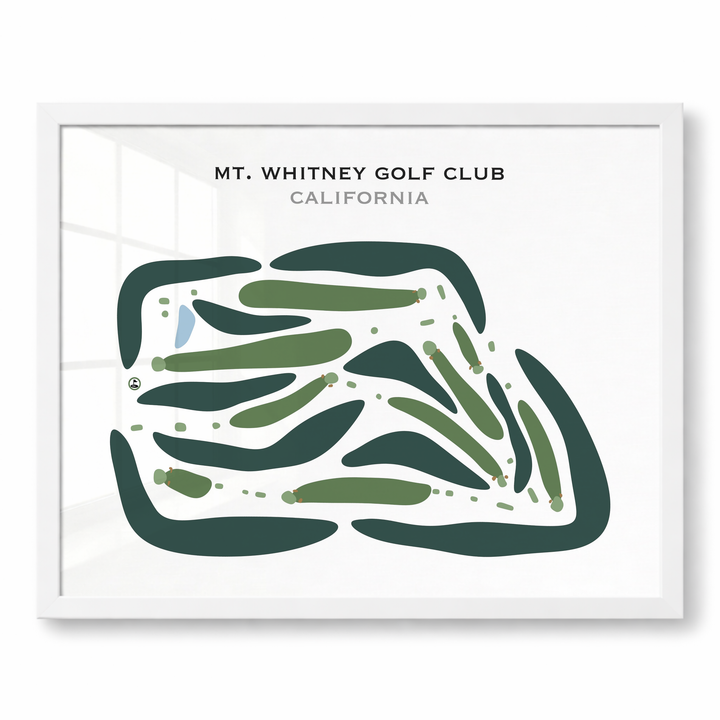 Mt. Whitney Golf Club, California - Printed Golf Courses