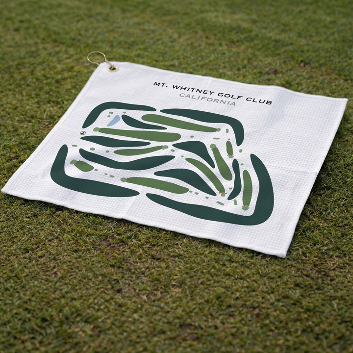 Mt. Whitney Golf Club, California - Printed Golf Courses