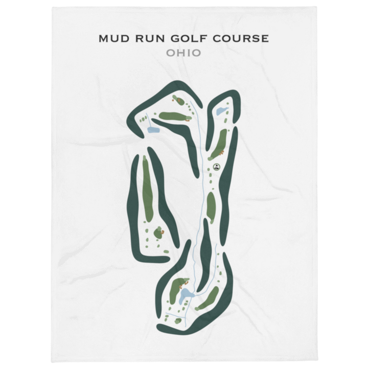 Mud Run Golf Course, Ohio - Printed Golf Courses