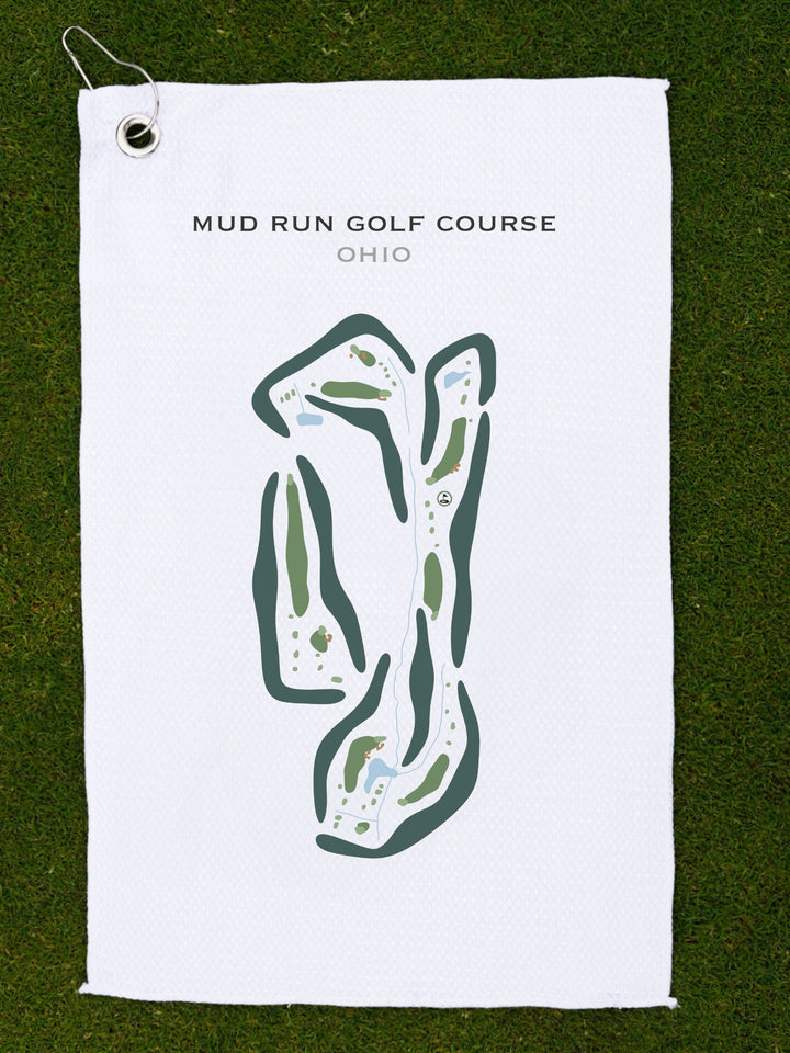 Mud Run Golf Course, Ohio - Printed Golf Courses