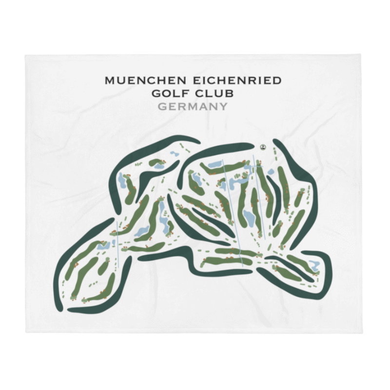 Muenchen Eichenried Golf Club, Germany - Printed Golf Courses