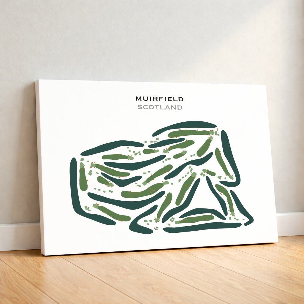 Muirfield, Scotland - Printed Golf Courses