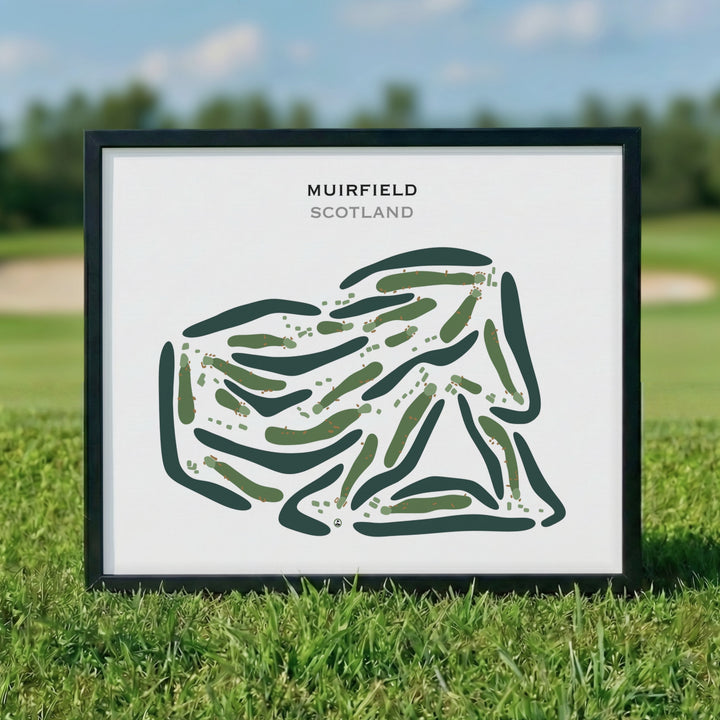 Muirfield, Scotland - Printed Golf Courses
