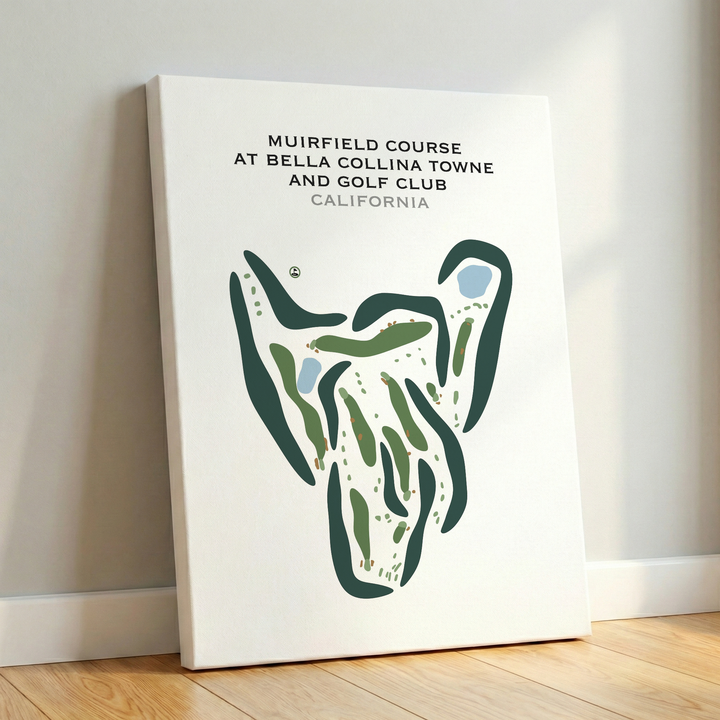 Muirfield Course at Bella Collina Towne & Golf Club, California - Printed Golf Courses