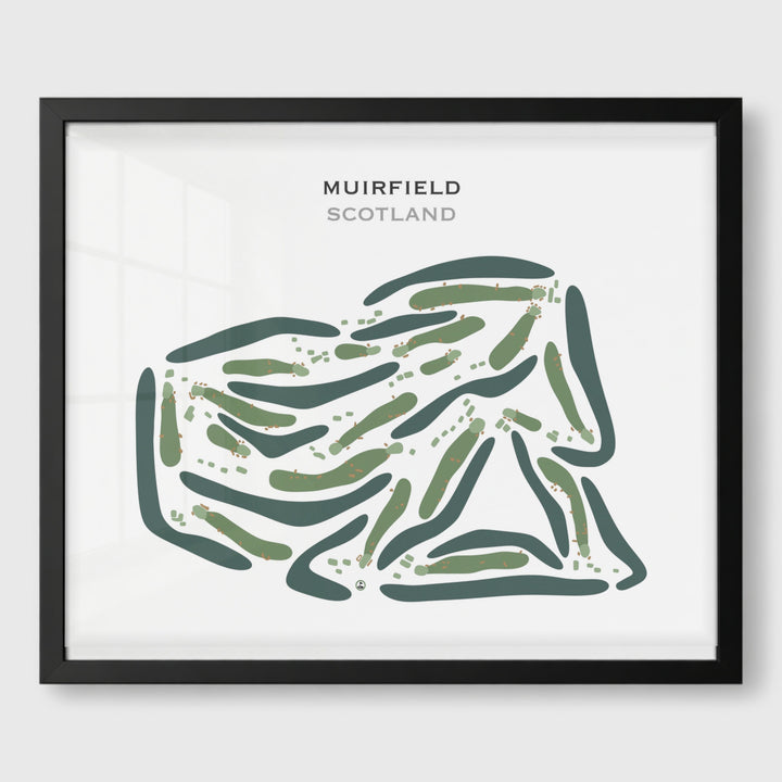 Muirfield, Scotland - Printed Golf Courses