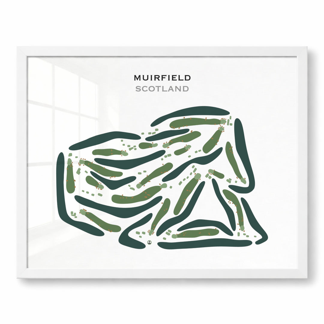 Muirfield, Scotland - Printed Golf Courses