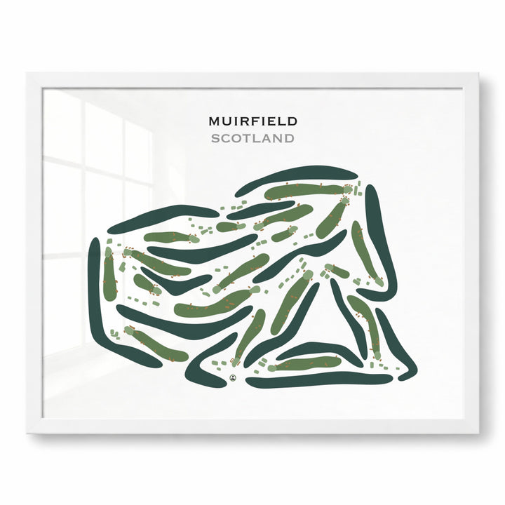 Muirfield, Scotland - Printed Golf Courses