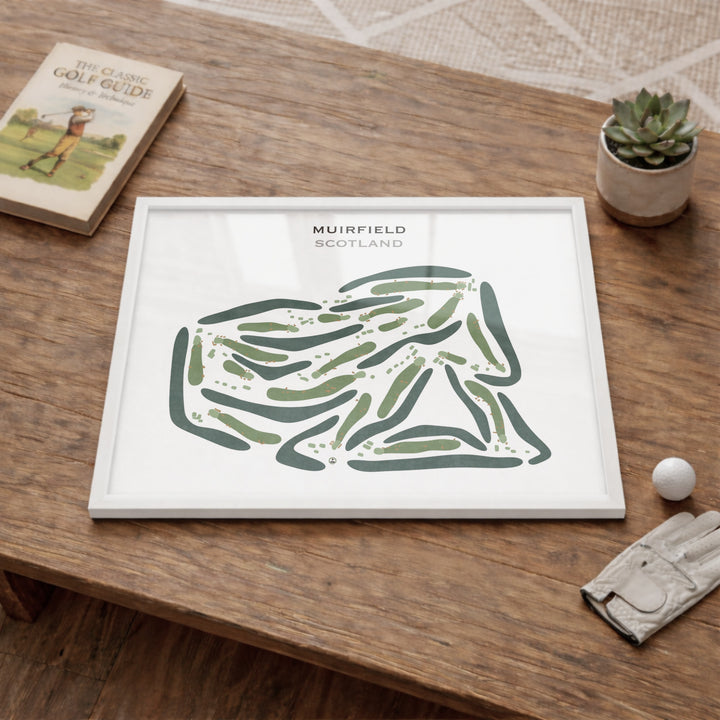 Muirfield, Scotland - Printed Golf Courses