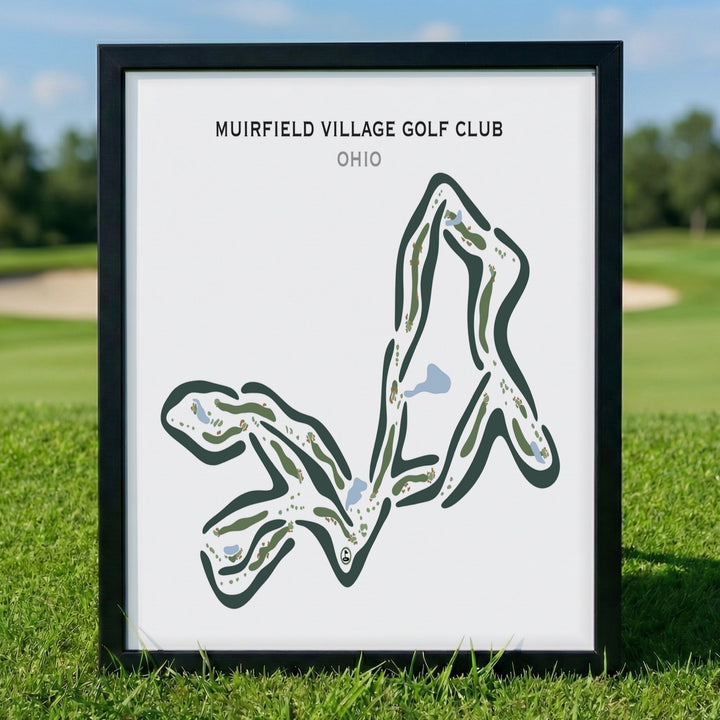 Muirfield Village Golf Club, Ohio - Printed Golf Courses