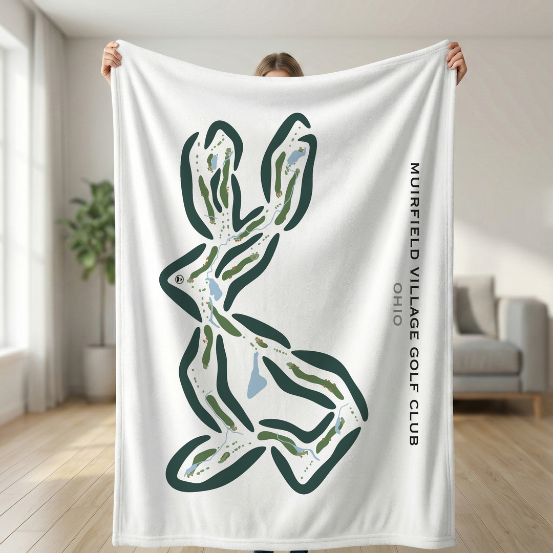 Muirfield Village Golf Club, Ohio - Printed Golf Courses