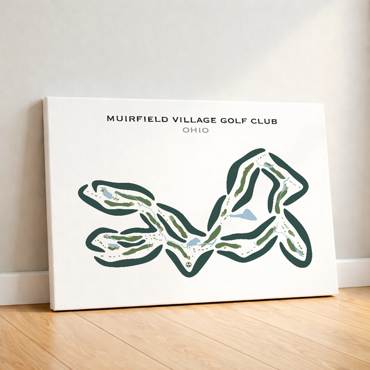 Muirfield Village Golf Club, Ohio - Printed Golf Courses