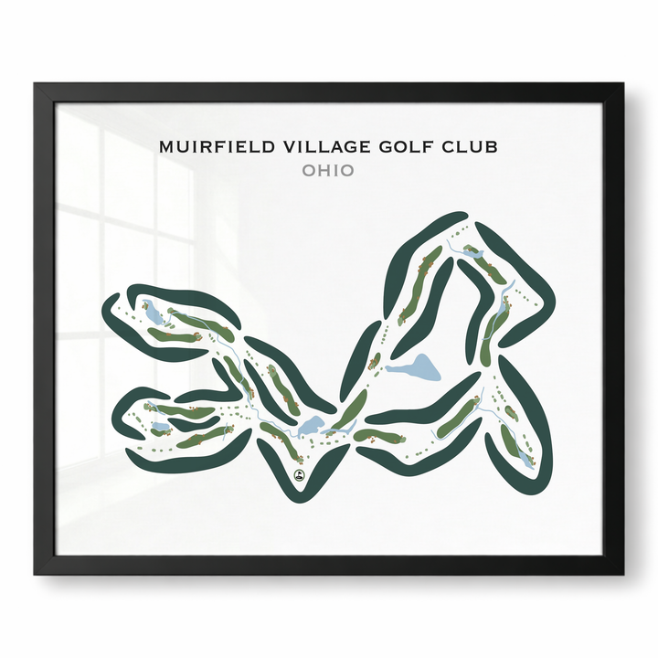 Muirfield Village Golf Club, Ohio - Printed Golf Courses
