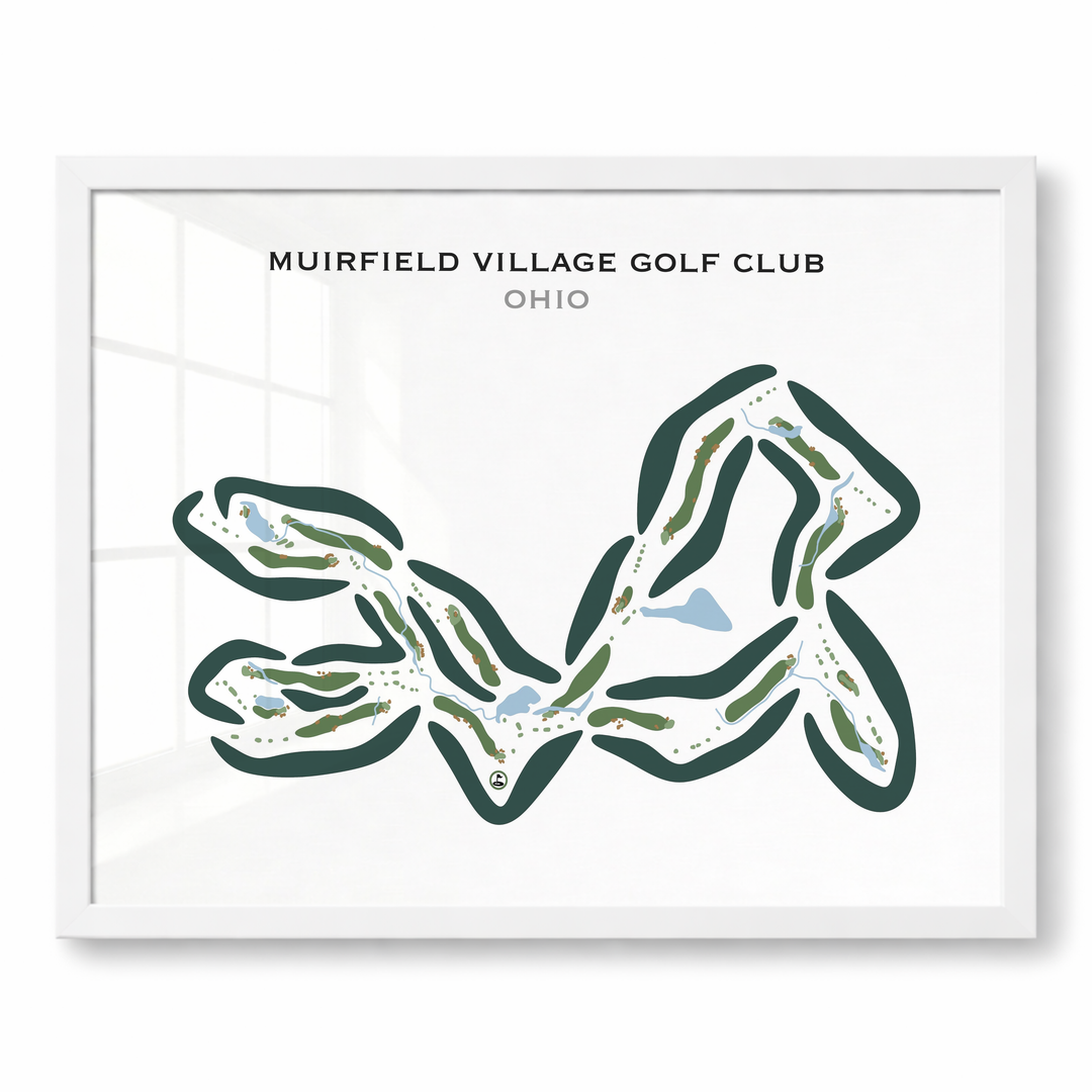 Muirfield Village Golf Club, Ohio - Printed Golf Courses
