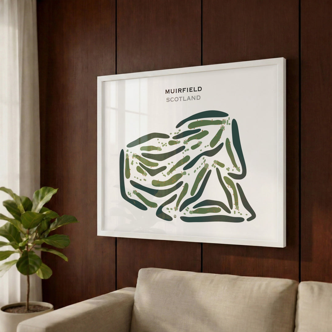 Muirfield, Scotland - Printed Golf Courses