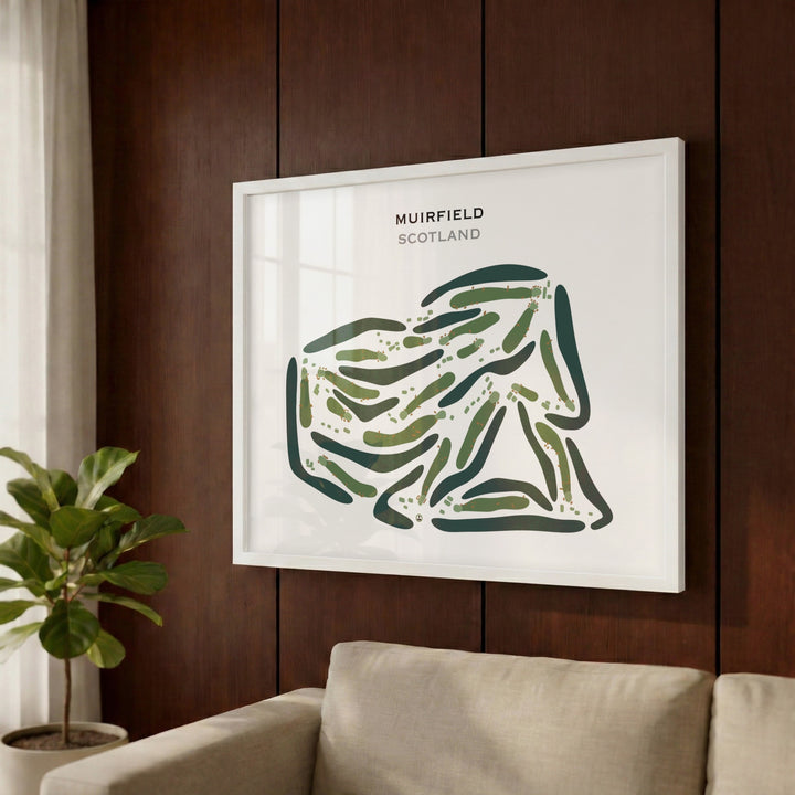 Muirfield, Scotland - Printed Golf Courses