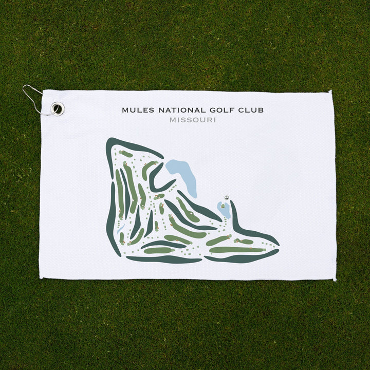 Mules National Golf Club, Missouri - Printed Golf Courses