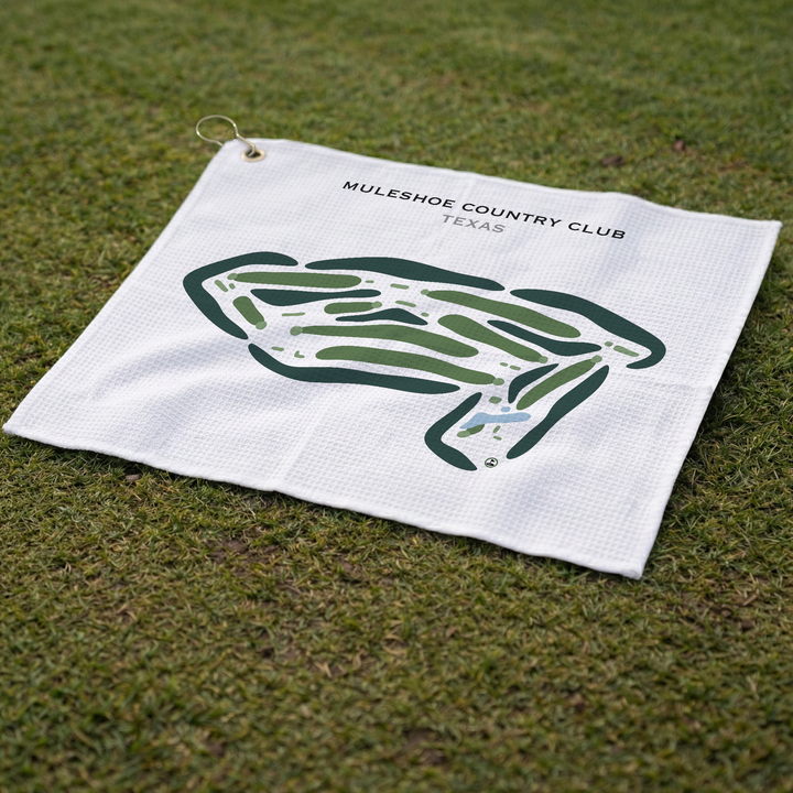 Muleshoe Country Club, Texas - Printed Golf Courses