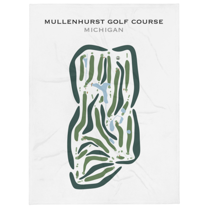 Mullenhurst Golf Course, Michigan - Printed Golf Courses