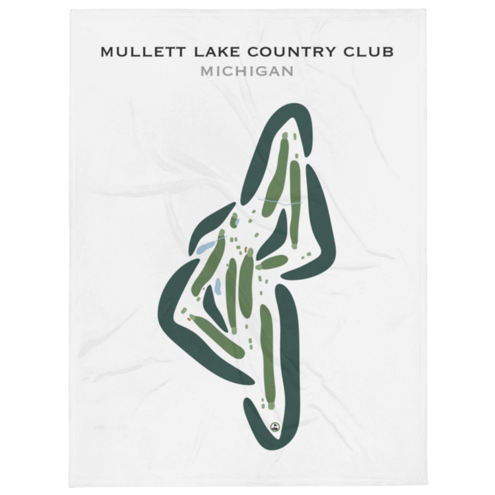 Mullett Lake Country Club, Michigan - Printed Golf Courses