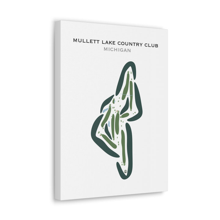 Mullett Lake Country Club, Michigan - Printed Golf Courses