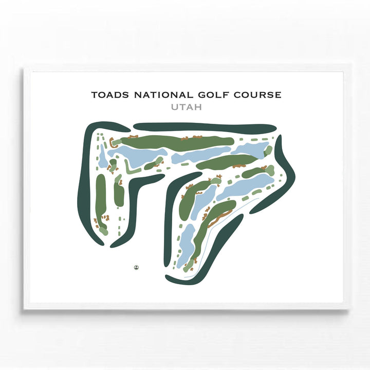 Mulligans Creekside, Toad's National Golf Course, Utah - Printed Golf Course