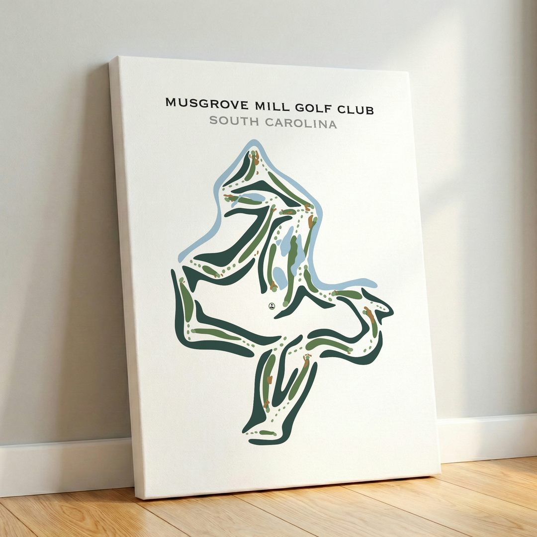Musgrove Mill Golf Club, South Carolina - Printed Golf Courses