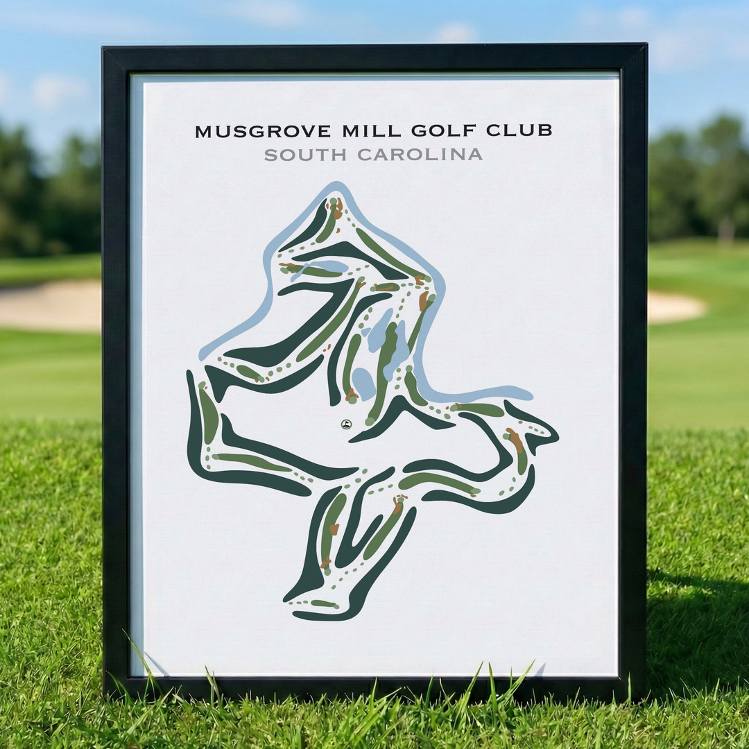 Musgrove Mill Golf Club, South Carolina - Printed Golf Courses