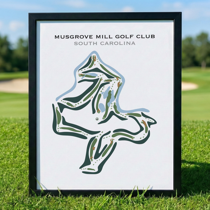 Musgrove Mill Golf Club, South Carolina - Printed Golf Courses