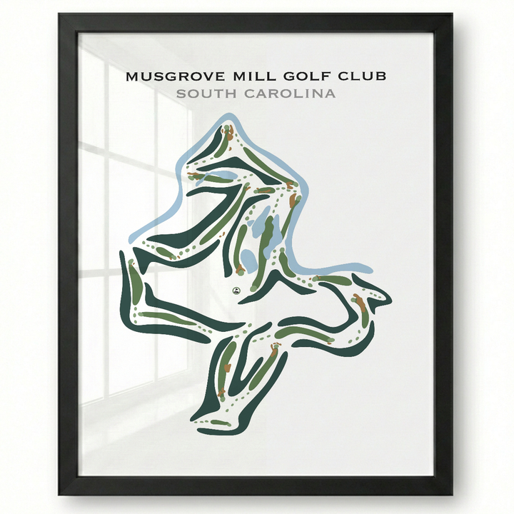 Musgrove Mill Golf Club, South Carolina - Printed Golf Courses