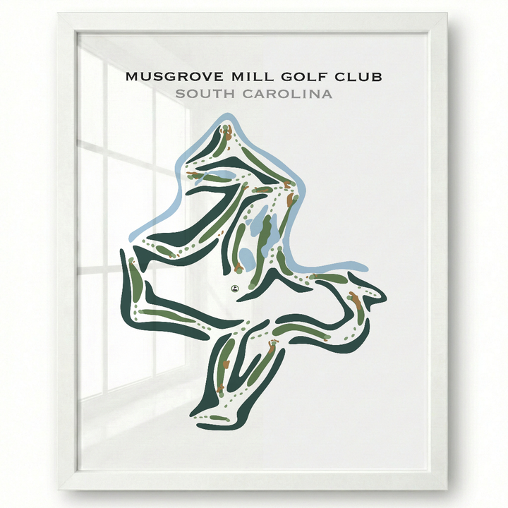 Musgrove Mill Golf Club, South Carolina - Printed Golf Courses