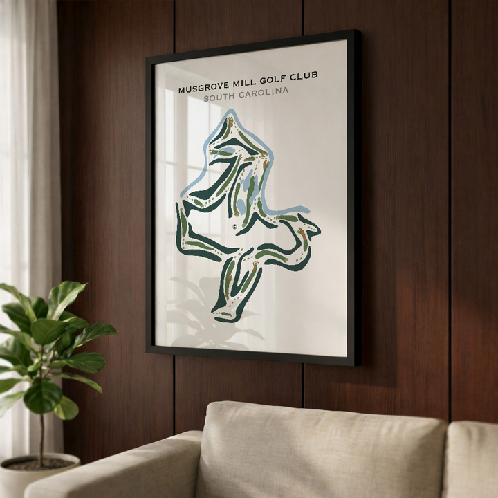 Musgrove Mill Golf Club, South Carolina - Printed Golf Courses