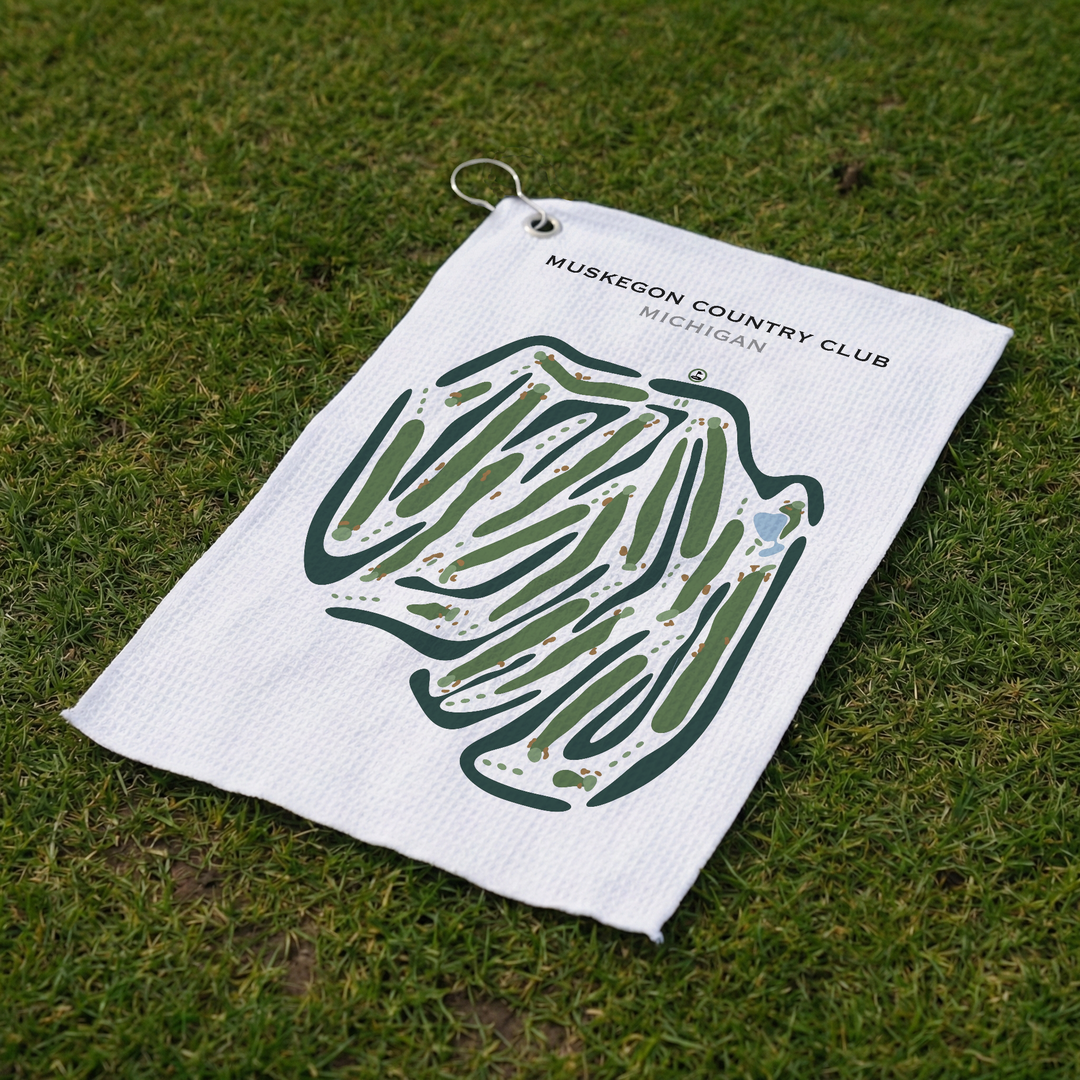 Muskegon Country Club, Michigan - Printed Golf Courses
