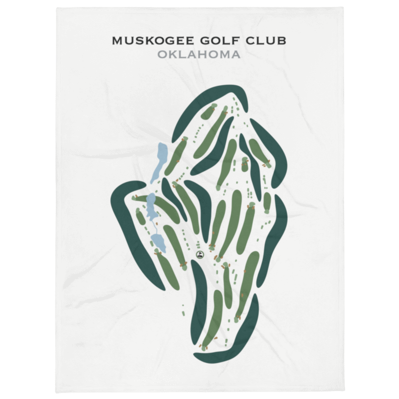 Muskogee Golf Club, Oklahoma - Printed Golf Courses
