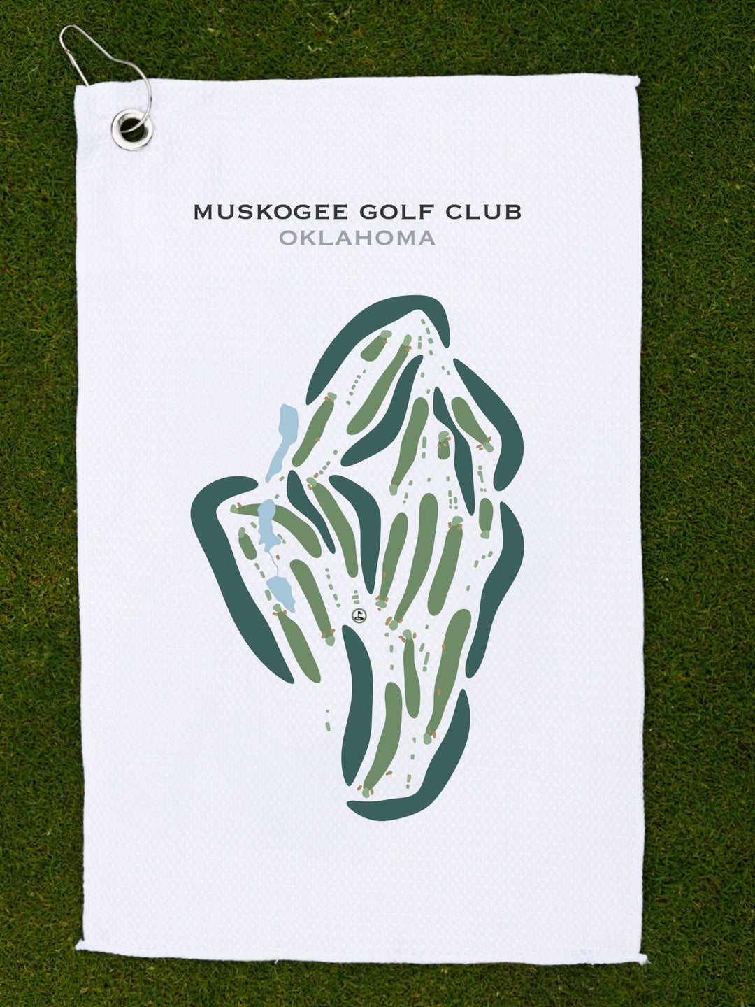 Muskogee Golf Club, Oklahoma - Printed Golf Courses