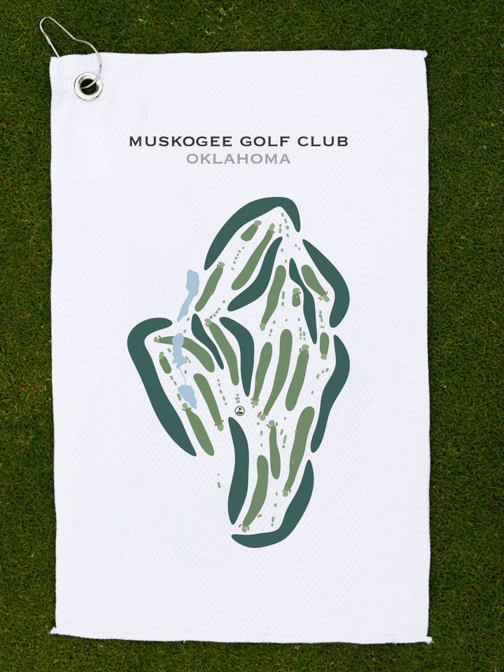 Muskogee Golf Club, Oklahoma - Printed Golf Courses