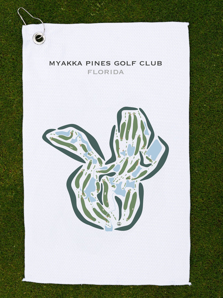 Myakka Pines Golf Club, Florida - Printed Golf Courses