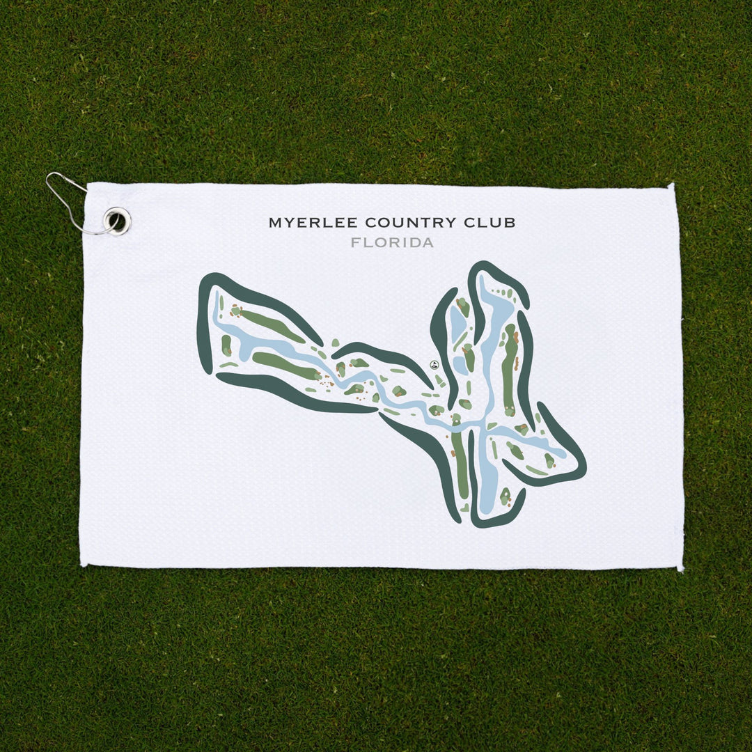 Myerlee Country Club, Florida - Printed Golf Courses