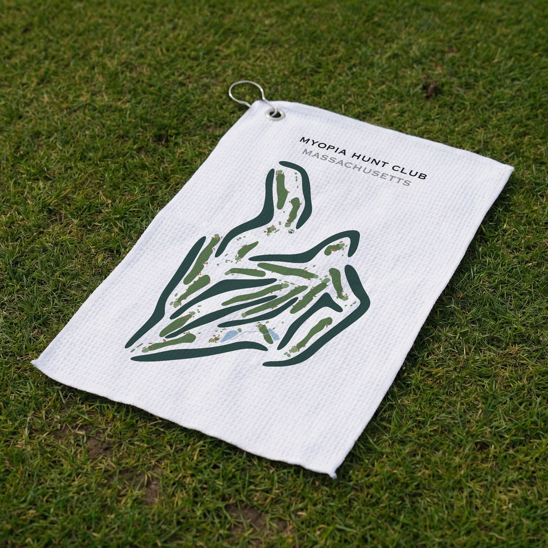 Myopia Hunt Club, Massachusetts - Printed Golf Course