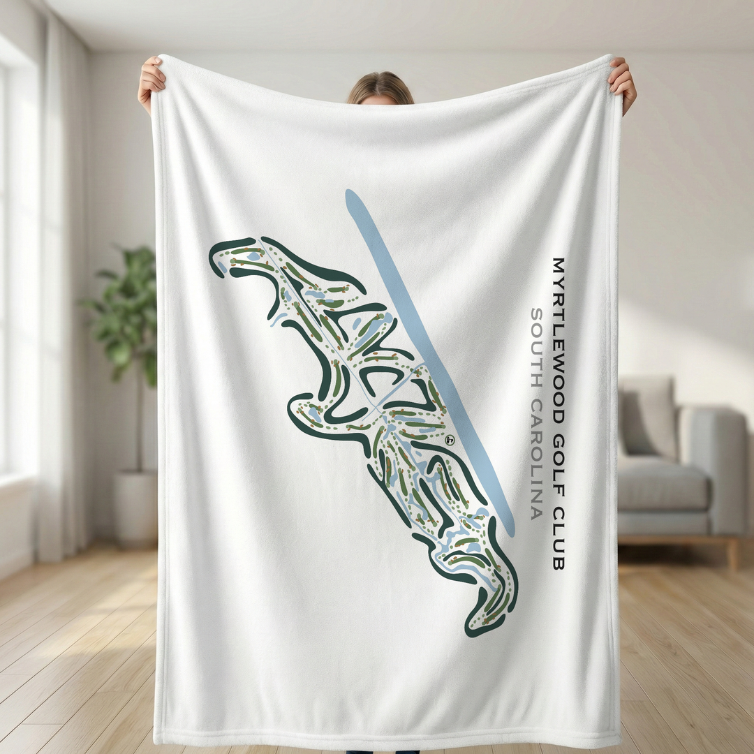 Myrtlewood Golf Club, South Carolina - Printed Golf Courses