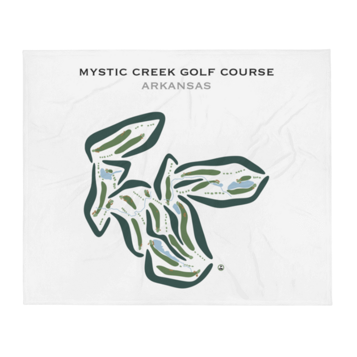 Mystic Creek Golf Course, Arkansas - Printed Golf Courses