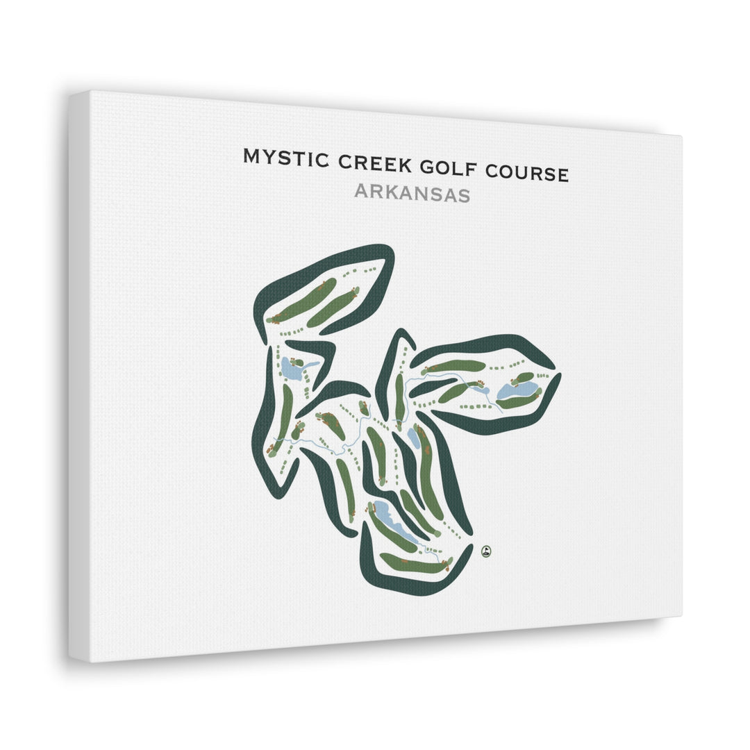 Mystic Creek Golf Course, Arkansas - Printed Golf Courses