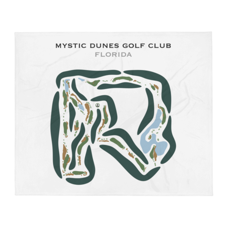 Mystic Dunes Golf Club, Florida - Printed Golf Courses