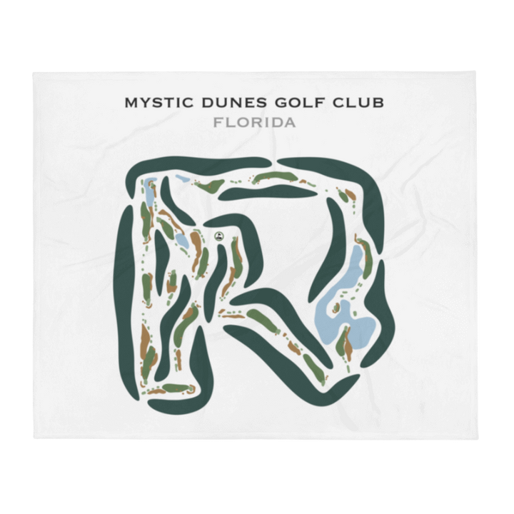 Mystic Dunes Golf Club, Florida - Printed Golf Courses