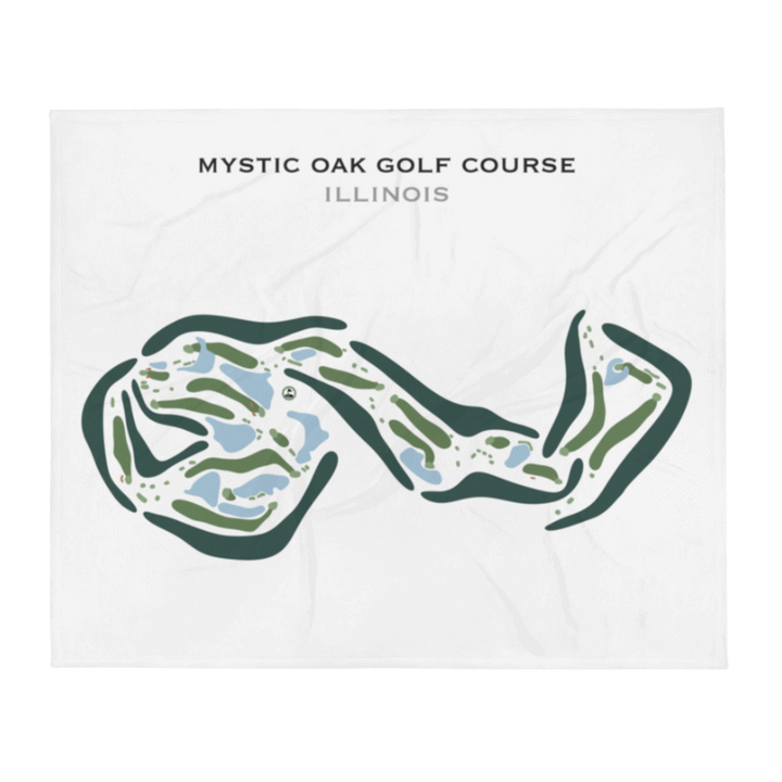 Mystic Oak Golf Course, Illinois - Printed Golf Courses